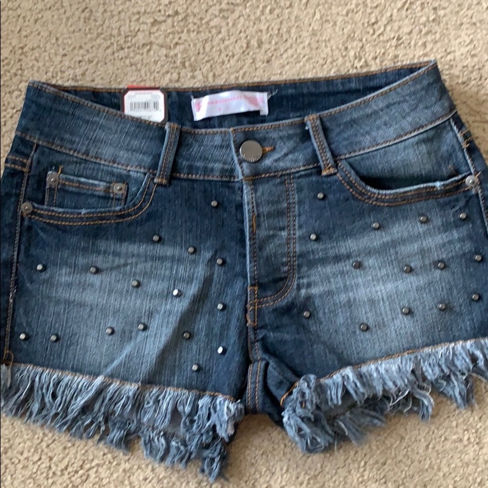 Studded cutoffs
